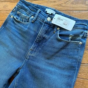 NWT Good American Dark Wash Denim Jeans